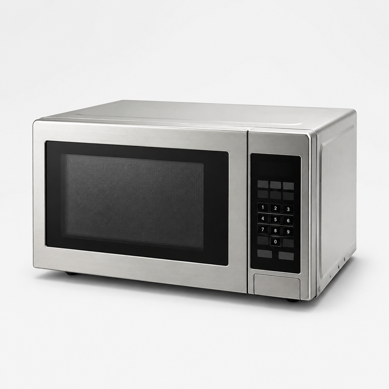 Stainless steel microwave